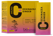 BIOFARMACIJA Imuno C+Echinacea+Ginger pulveris, 20 gab.