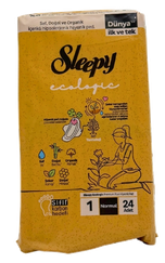 SLEEPY Ecologic Normal higiēniskās paketes, 24 gab.
