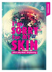 I'M SORRY FOR MY SKIN pH5.5 Jelly-Brightening sejas maska, 33 ml