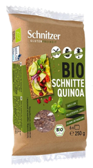 SCHNITZER Bio Melnās Kvinojas maizītes, 6 gab.