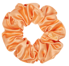CRYSTALLOVE Peach Fuzz zīda matu gumija, 1 gab.
