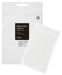 COSRX Master Patch Clear Fit pret pinnēm, 18 gab.