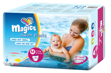 MAGICS Swimpants M (9-15 kg) biksītes, 11 gab.