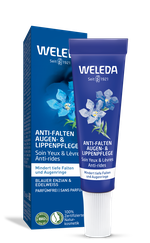 WELEDA Blue Gentian & Edelweiss Rejuvenating krēms ādai ap acīm un lūpām, 10 ml
