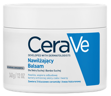 CERAVE For Body And Face Whit Ceramides Moisturising balzams, 340 g