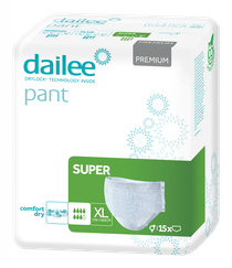 DAILEE Pant Premium Super XL biksītes, 15 gab.