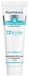 PHARMACERIS A Lipo-Sensilium 22% Lipīdu Ar Niacinamīdu sejas krēms, 50 ml