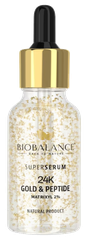 BIOBALANCE 24K Gold & Peptide Super serums, 30 ml