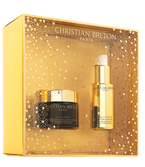 CHRISTIAN BRETON Luxury Coffret White Top Ultimate Age Correcting Night Cream - Ultimate Lifting Serum dāvanu komplekts, 1 gab.
