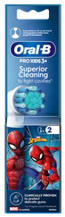 ORAL-B Spiderman elektriskās zobu birstes uzgaļi, 2 gab.