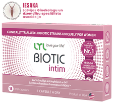 LYL BIOTIC intim kapsulas, 15 gab.