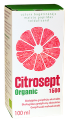 CITROSEPT Organic 1500 pilieni, 100 ml