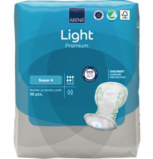 ABENA Light Super 4 uroloģiskie ieliktņi, 30 gab.