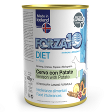 FORZA10 Diet Briedis Ar Kartupeļiem mitrā barība, 400 g