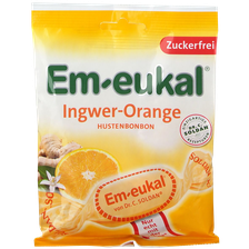 DR. SOLDAN Ingwer-Orange karameles bez cukura, 75 g