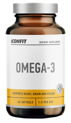 ICONFIT Omega 3 mīkstās kapsulas, 60 gab.