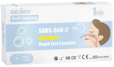 SEJOY  SARS-CoV-2 Antigen (deguna) tests, 1 gab.