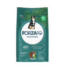 FORZA10 Maintenance Maxi Adult Ar Briedi Un Kartupeļiem, Suņiem sausā barība, 12 kg