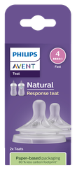PHILIPS Avent Natural Response 3m+ knupis, 2 gab.