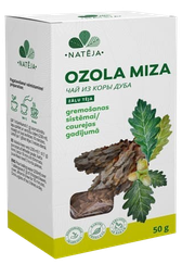 NATĒJA Ąžuolo Žievės biri arbata, 50 g