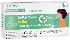SEJOY  SARS-CoV-2 Antigen (siekalu) tests, 1 gab.