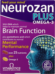 NEUROZAN Plus Omega-3 tabletes + kapsulas, 56 gab.