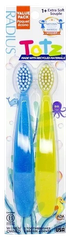 RADIUS Totz Kids Extra Soft (12m+) dantų šepetėlis, 2 vnt.