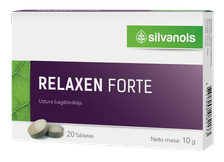 RELAXEN Forte tabletes, 20 gab.