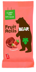 BEAR Strawberry rullīši, 20 g