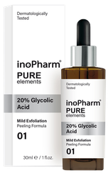 INOPHARM 20% Glycolic Acid pīlings, 30 ml