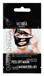 VICTORIA BEAUTY Active Charcoal Peel-off sejas maska, 10 ml