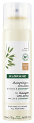 KLORANE Oat&Ceramide (brūniem, tumšiem matiem) sausais šampūns, 150 ml