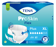 TENA Flex Plus XL autiņbiksītes, 30 gab.