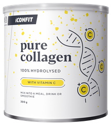 ICONFIT Collagen + C vitamin pulveris, 300 g