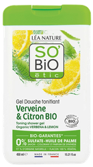 SO BIO ETIC Ar Verbenu Un Citroniem dušas želeja, 450 ml
