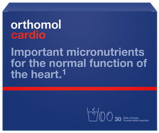 ORTHOMOL Cardio pulveris, tablete, kapsulas, 30 gab.