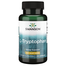 SWANSON L-Triptofanas 500 Mg, nervų sistemai,  kapsulės, 60 vnt.