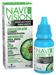 NAVIVISION Plus Irritated Eyes acu pilieni, 15 ml
