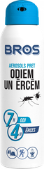 BROS pret odiem un ērcēm aerosols, 90 ml