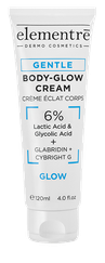 ELEMENTRE 6% Lactic & Glycolic Acid kūno kremas, 120 ml