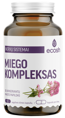 ECOSH miego kompleksas kapsulės, 90 vnt.
