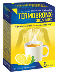 TERMOBRONX Citrus Imuno 3g paciņas, 8 gab.
