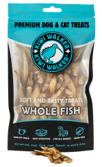 KIWI WALKER Kaltētas Veselas Zivis kārumi, 100 g