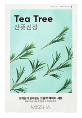 MISSHA Airy Fit Tea Tree sejas maska, 19 g