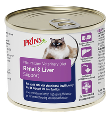 PRINS NatureCare Diet Cat Renal Support  mitrā barība, 200 g