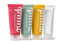 NUUD 4x20ml Family Pack New Krēmveida dezodorants, 1 gab.