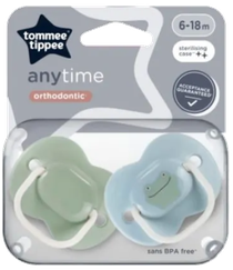 TOMMEE TIPPEE Anytime 6-18 m. māneklītis, 2 gab.