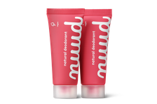 NUUD 2x20ml Smarter Pack Red New Krēmveida dezodorants, 1 gab.
