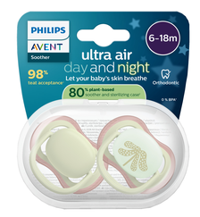 Philips Avent Ultra Air day/night 6-18m māneklītis, 2 gab.