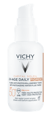 VICHY Capital Soleil UV-Age SPF 50+ Su Atspalviu, Nuo Odos Fotosenėjimo fluidas, 40 ml